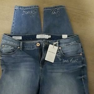 Torrid Girlfriend Jeans